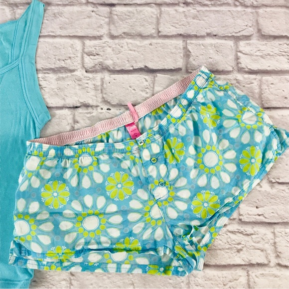 RARE VNT PINK Boxer HTF Cancun Print Victoria’s Secret - Picture 2 of 7